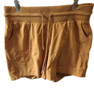 420. Zyia Canyon Shorts - Dark Tan  |L  NWOT
